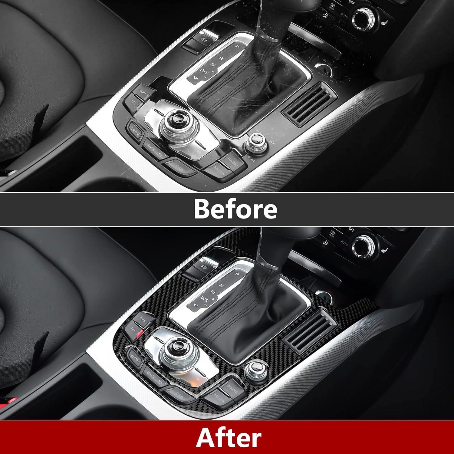 Calcomanías de Fibra de Carbono BRMYL para Audi A4 A5 S4 S5 Q5