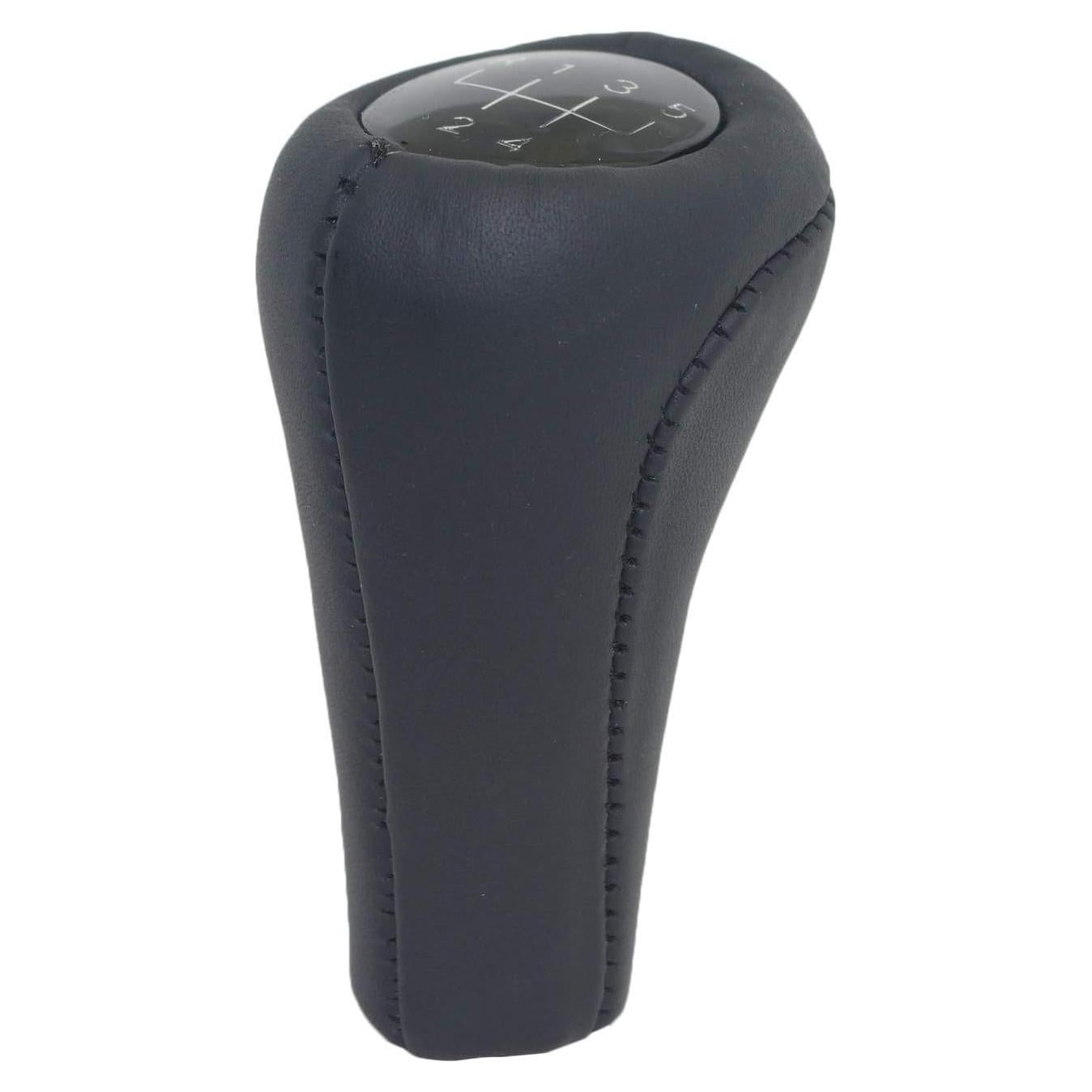 Perilla de Cambio Manual Pursuestar Cuero Negro 5 Velocidades BMW
