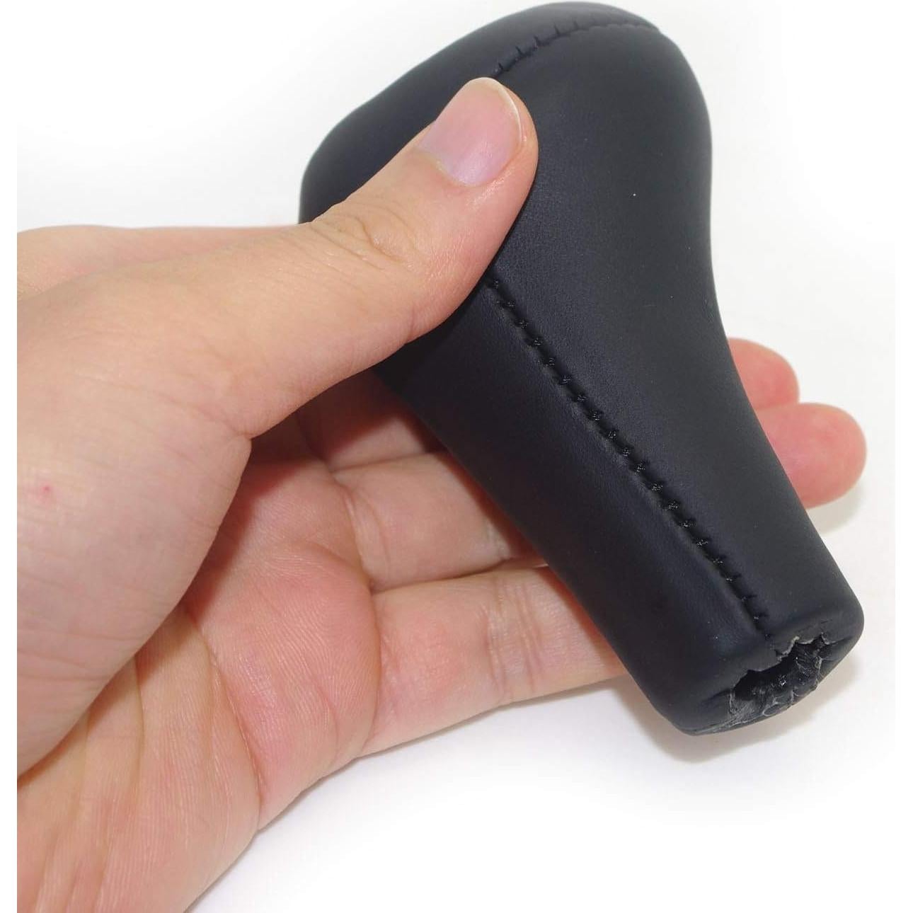 Perilla de Cambio Manual Pursuestar Cuero Negro 5 Velocidades BMW