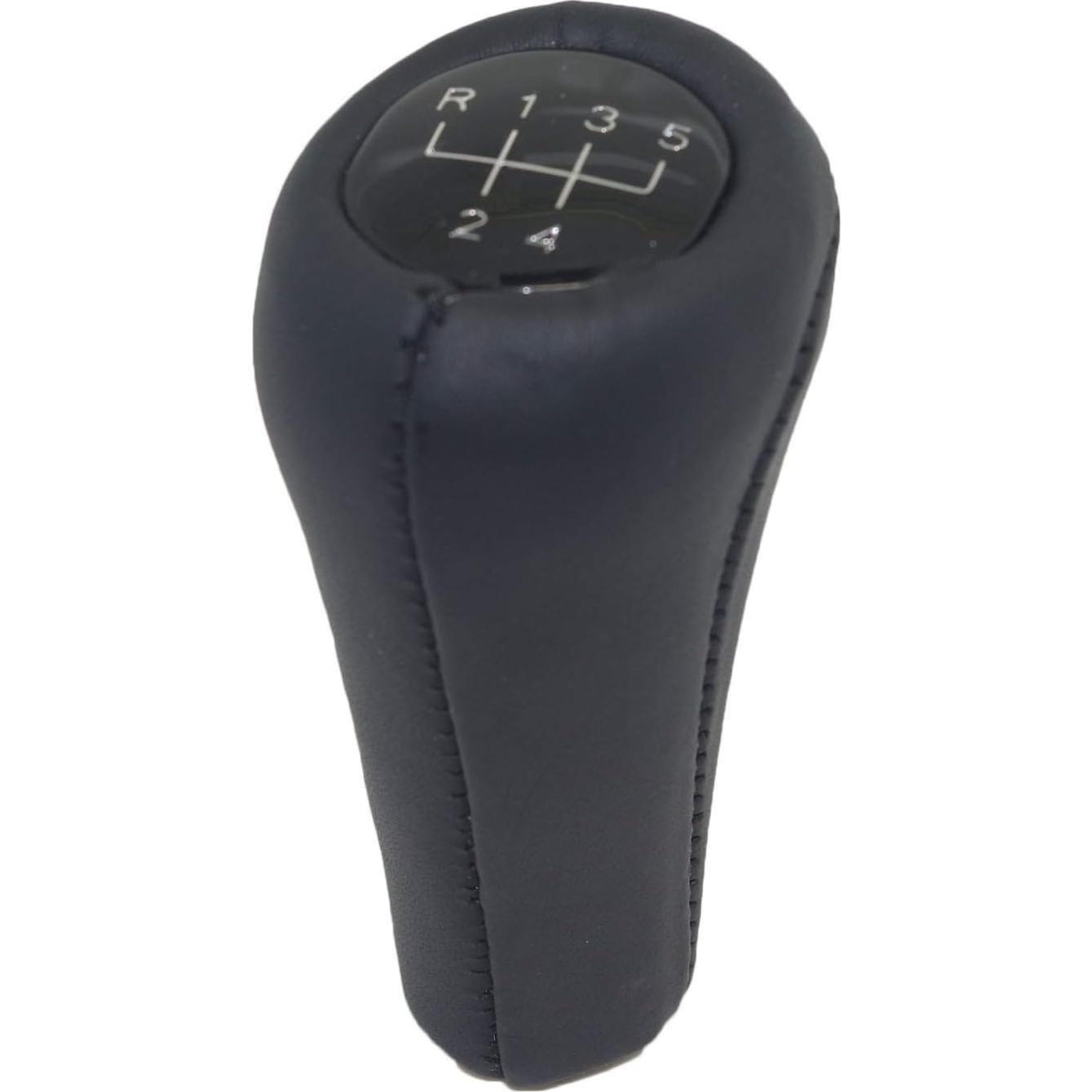 Perilla de Cambio Manual Pursuestar Cuero Negro 5 Velocidades BMW