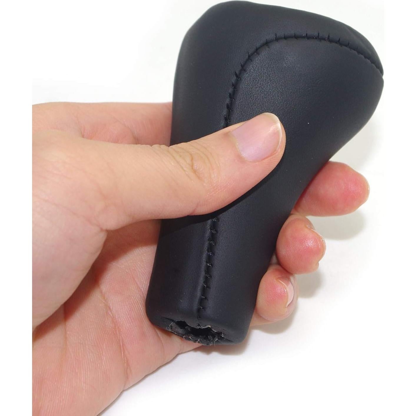 Perilla de Cambio Manual Pursuestar Cuero Negro 5 Velocidades BMW