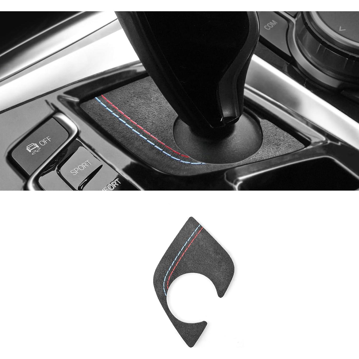 Adorno de Panel de Cambio de Marchas BMW G30 G38 Alcántara 2016-2023