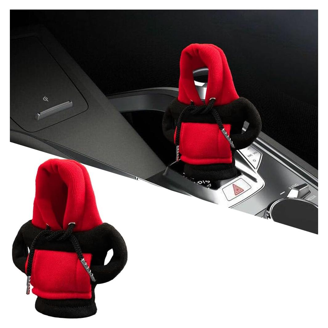 Funda Sudadera para Palanca de Cambio BESULEN Rojo/Negro