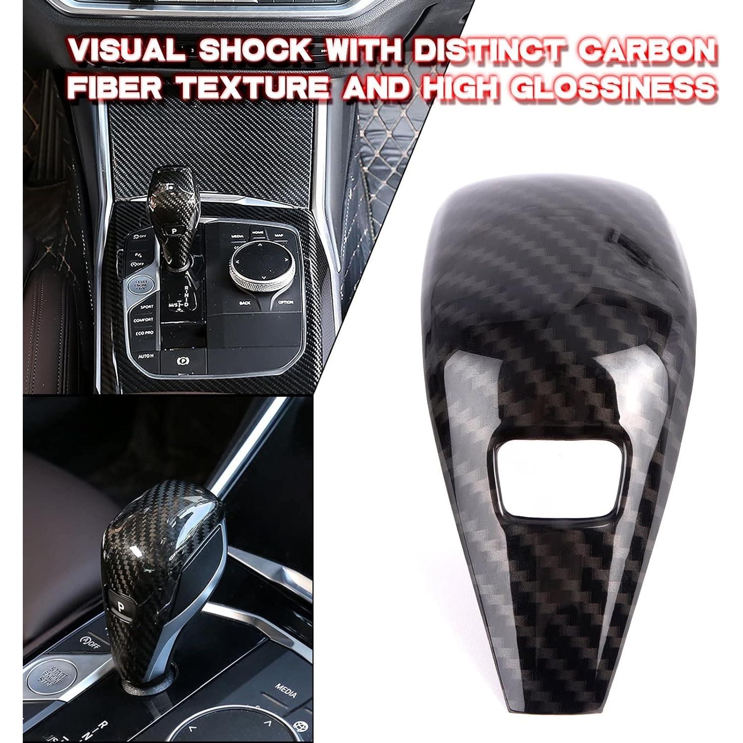 Tapa de Pomo de Cambio x xotic tech Fibra de Carbono BMW G20 G22