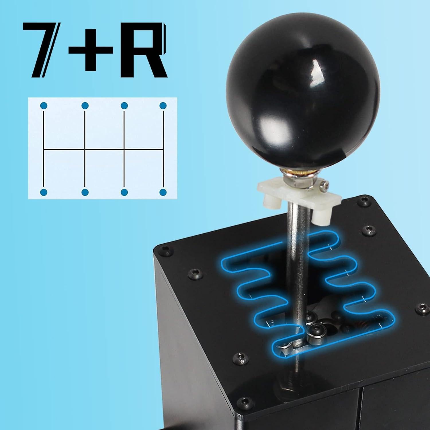 Simulador USB Shifter GSTP 64 Bits Freno de Mano 2.91 kg