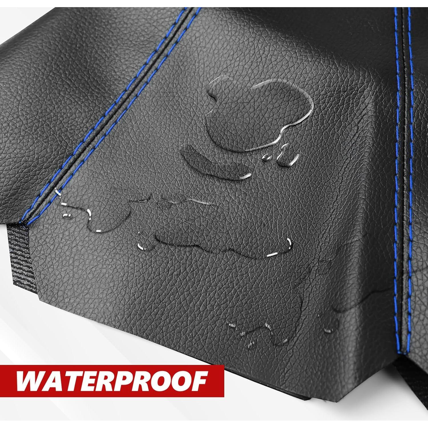 Funda de Palanca de Cambios Wuyaoyao de Cuero PU - Azul