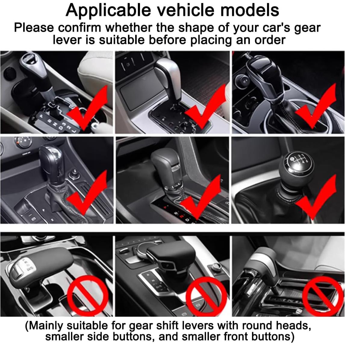 Cubierta de Perilla de Cambio de Coche KHGUZ Calavera Halloween