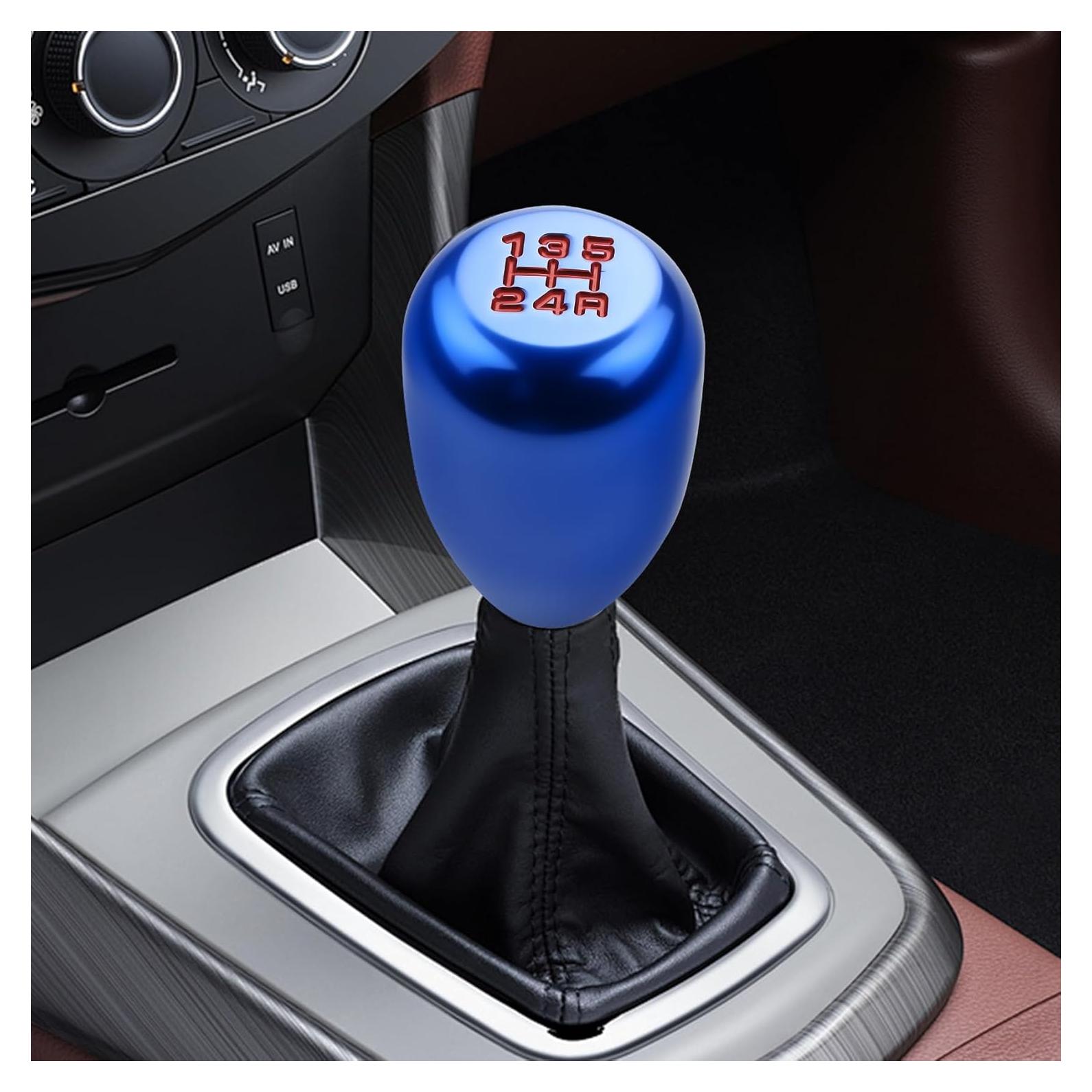 Perilla de Cambio de Marchas Manual Rebvugr Azul 5 Velocidades