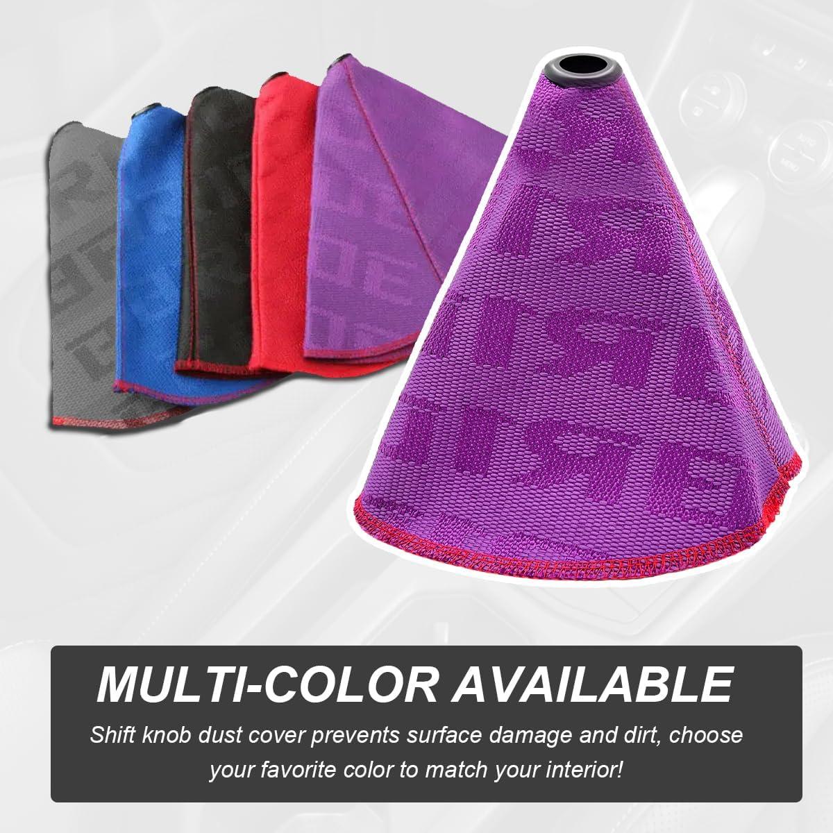 Cubierta de Botón de Cambio de Marchas SHMZK Púrpura 27x22cm