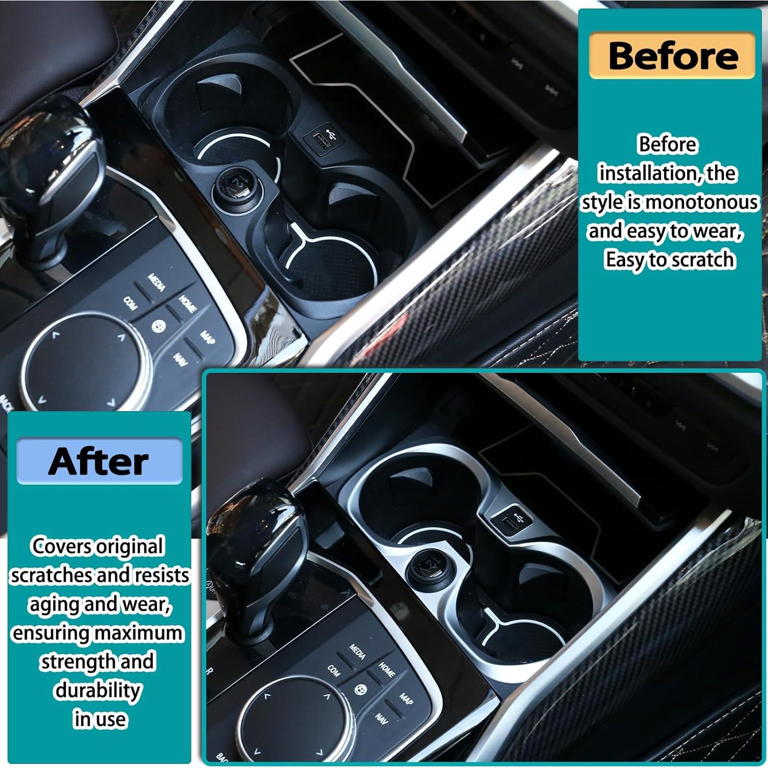 Panel soporte taza BMW Serie 3 G20 G28 2019-2022 Hudiriy