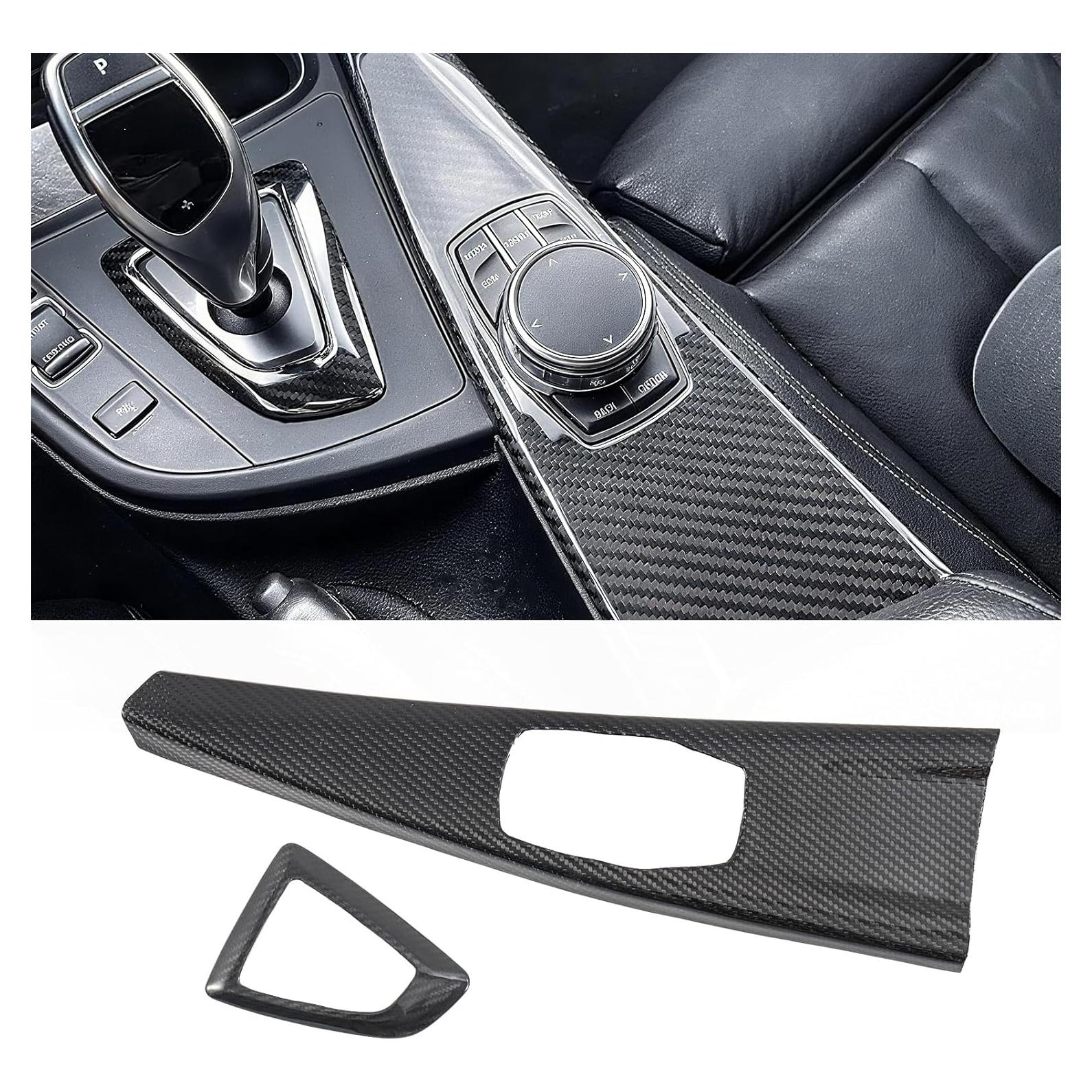 Kit Recubrimiento Consola Central Fibra Carbono Fancemot BMW