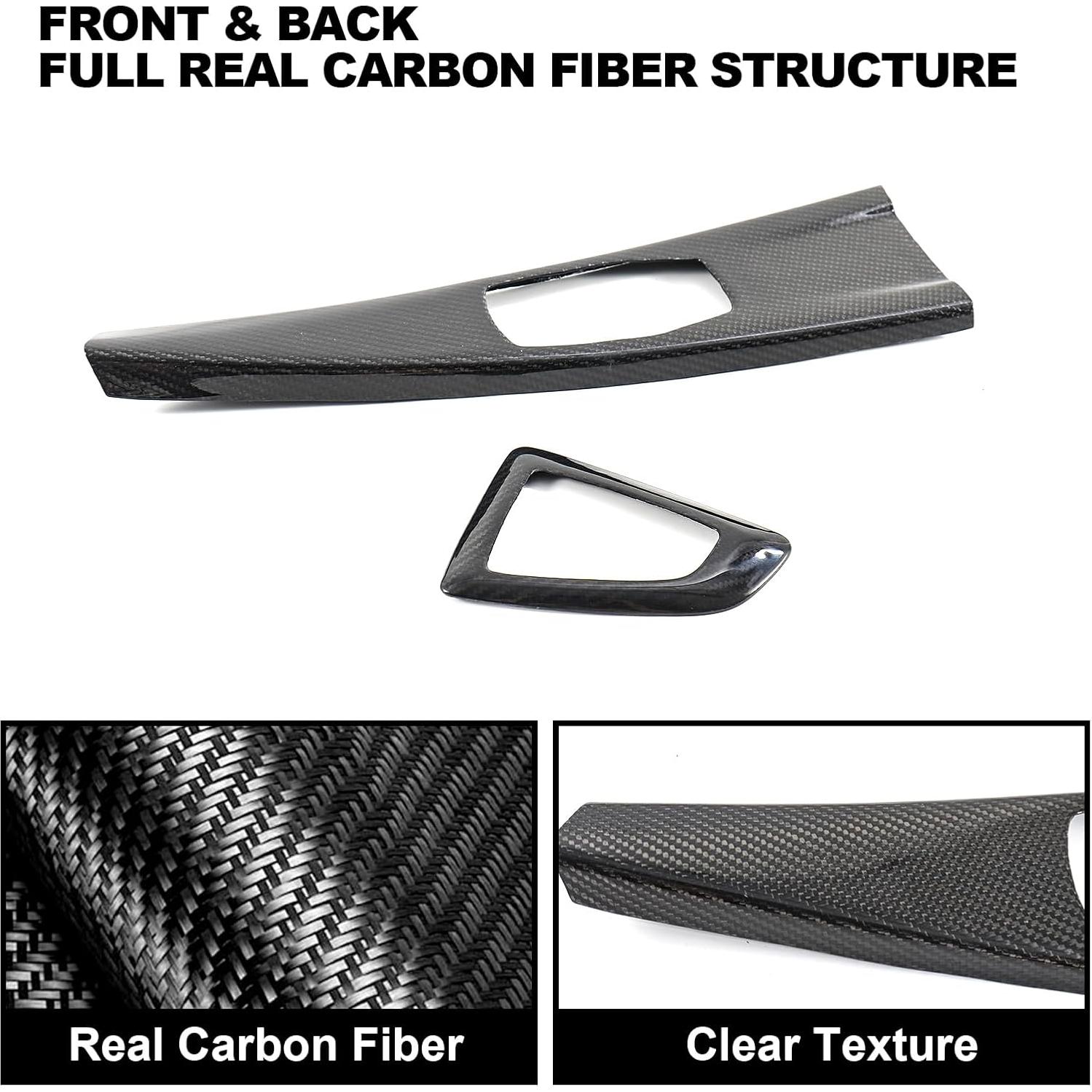 Kit Recubrimiento Consola Central Fibra Carbono Fancemot BMW