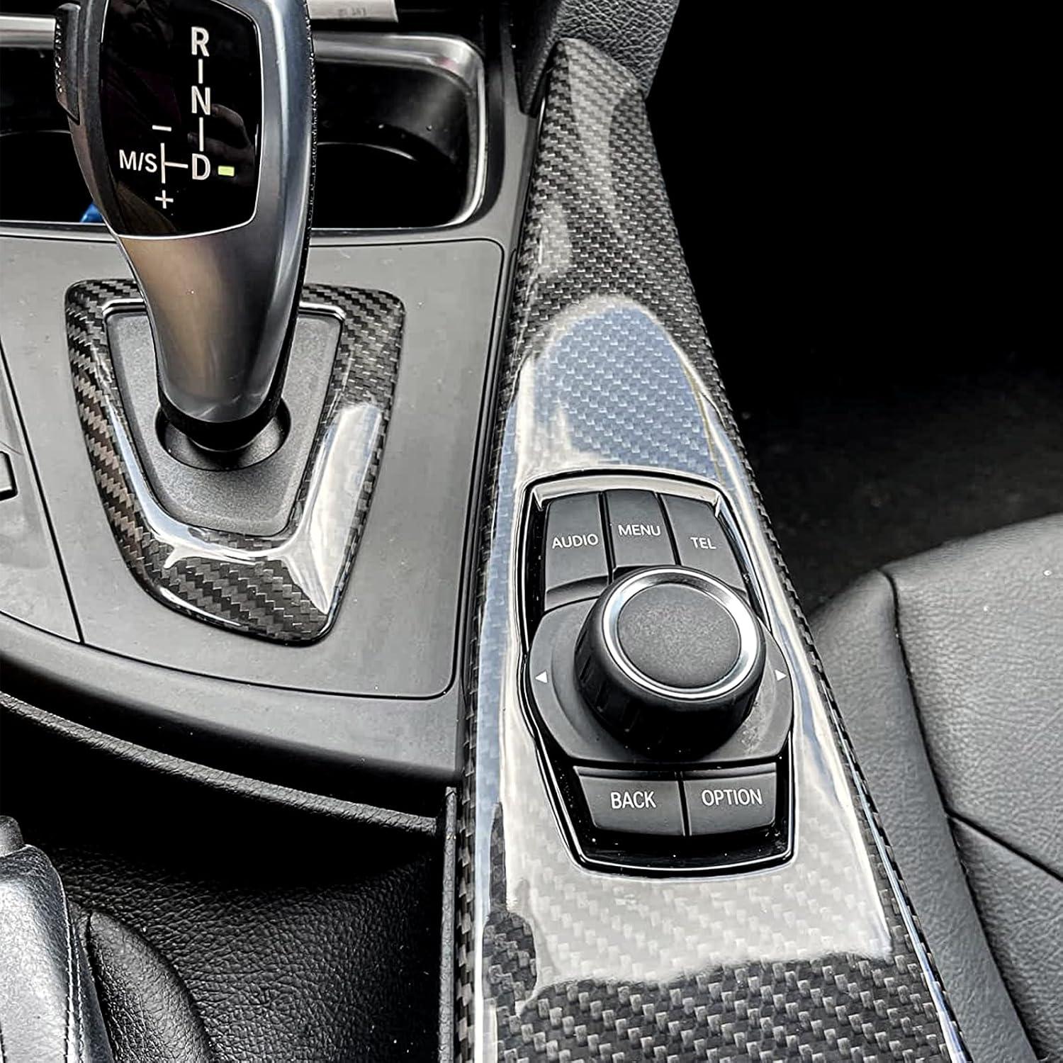 Kit Recubrimiento Consola Central Fibra Carbono Fancemot BMW