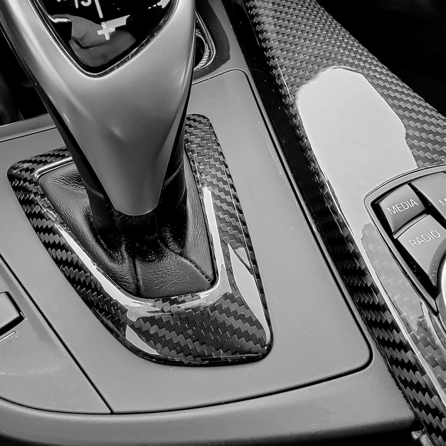 Kit Recubrimiento Consola Central Fibra Carbono Fancemot BMW