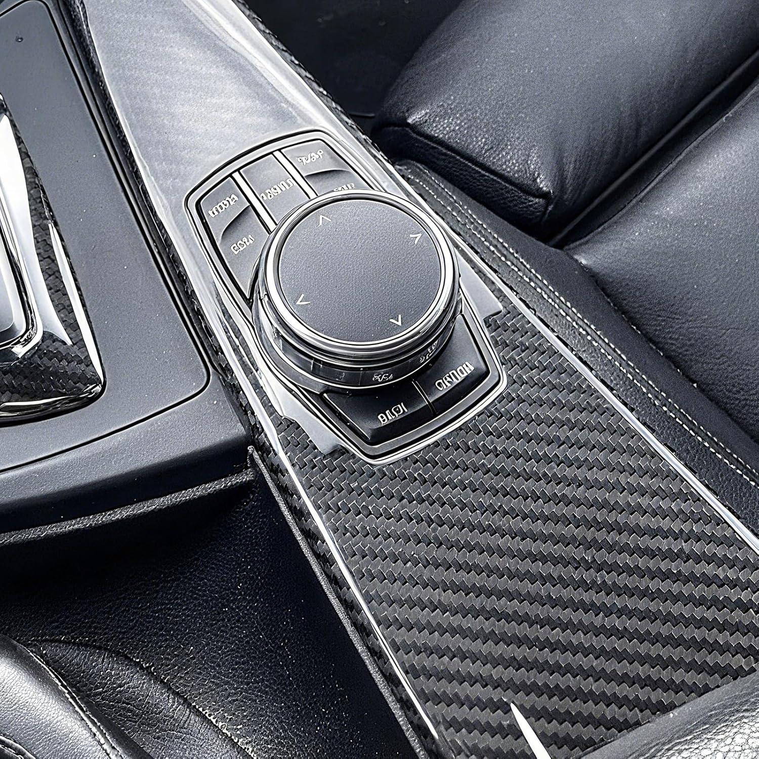 Kit Recubrimiento Consola Central Fibra Carbono Fancemot BMW