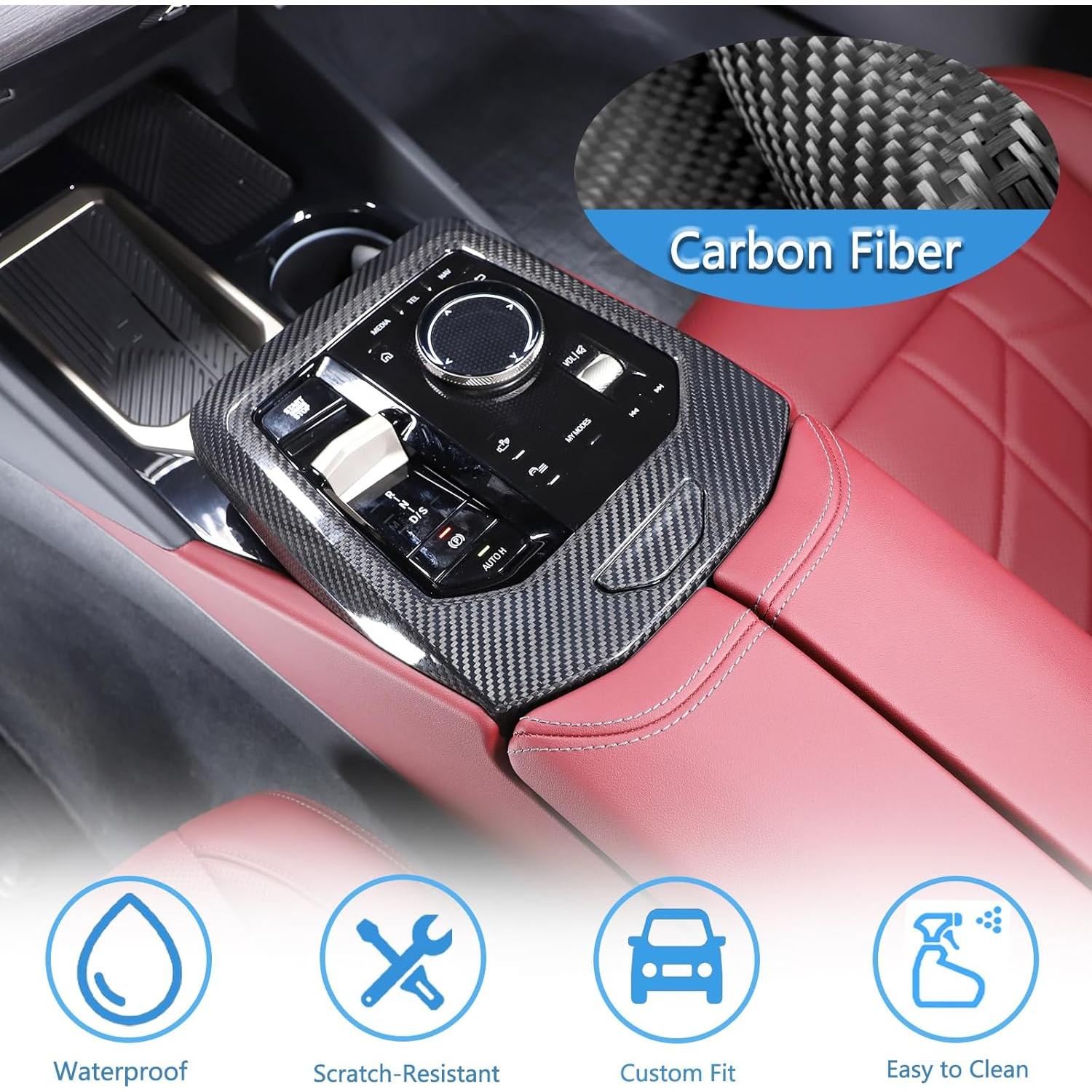 Cubierta Panel Cambiador Sekhyna BMW Serie 5 G60 2024 Carbono