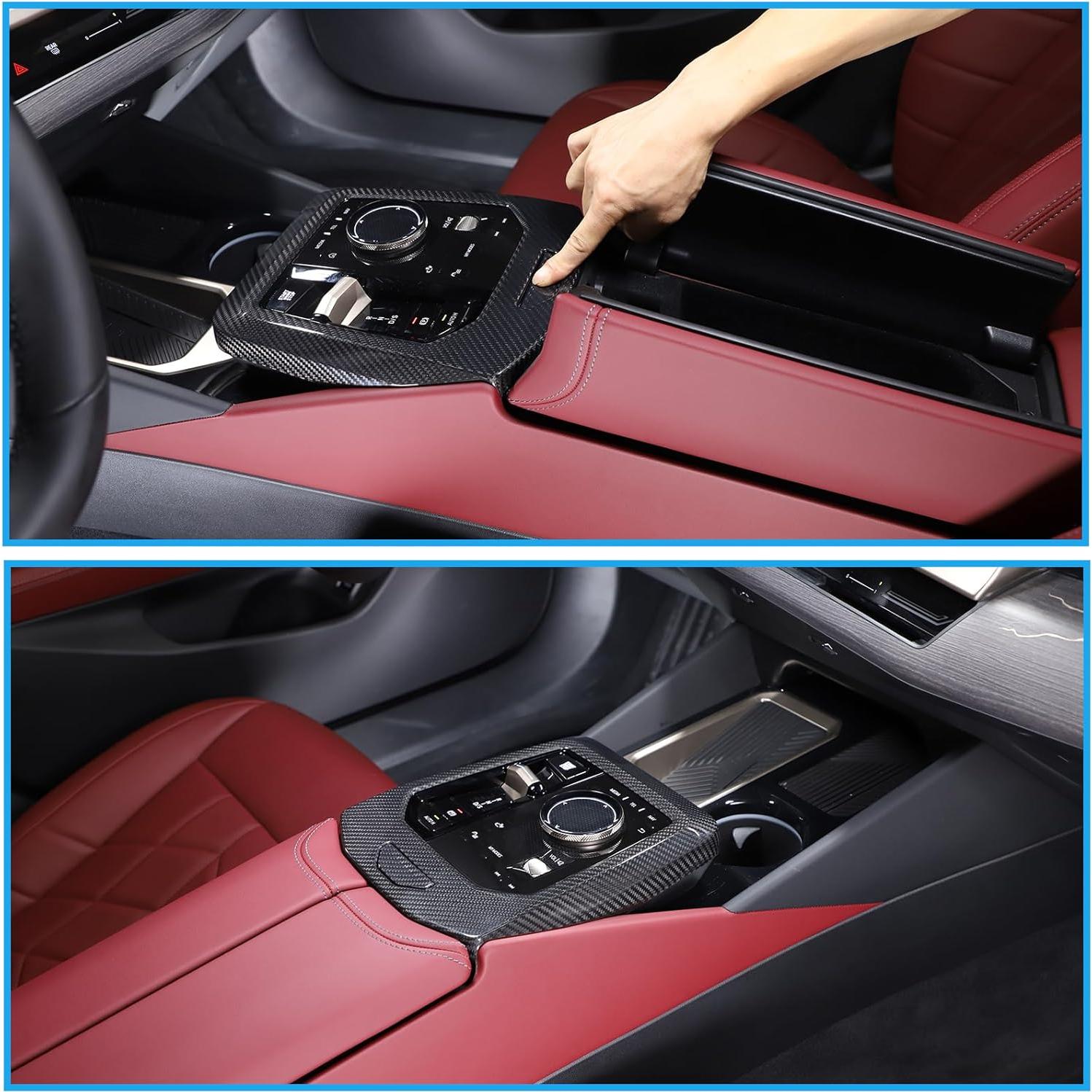 Cubierta Panel Cambiador Sekhyna BMW Serie 5 G60 2024 Carbono