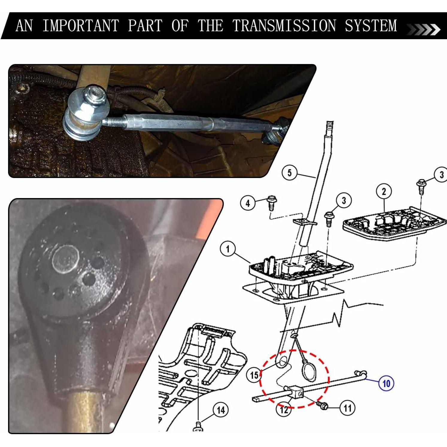 Bujes de Control de Palanca de Enlace IFYKIM para Dodge Ram 2002-2010