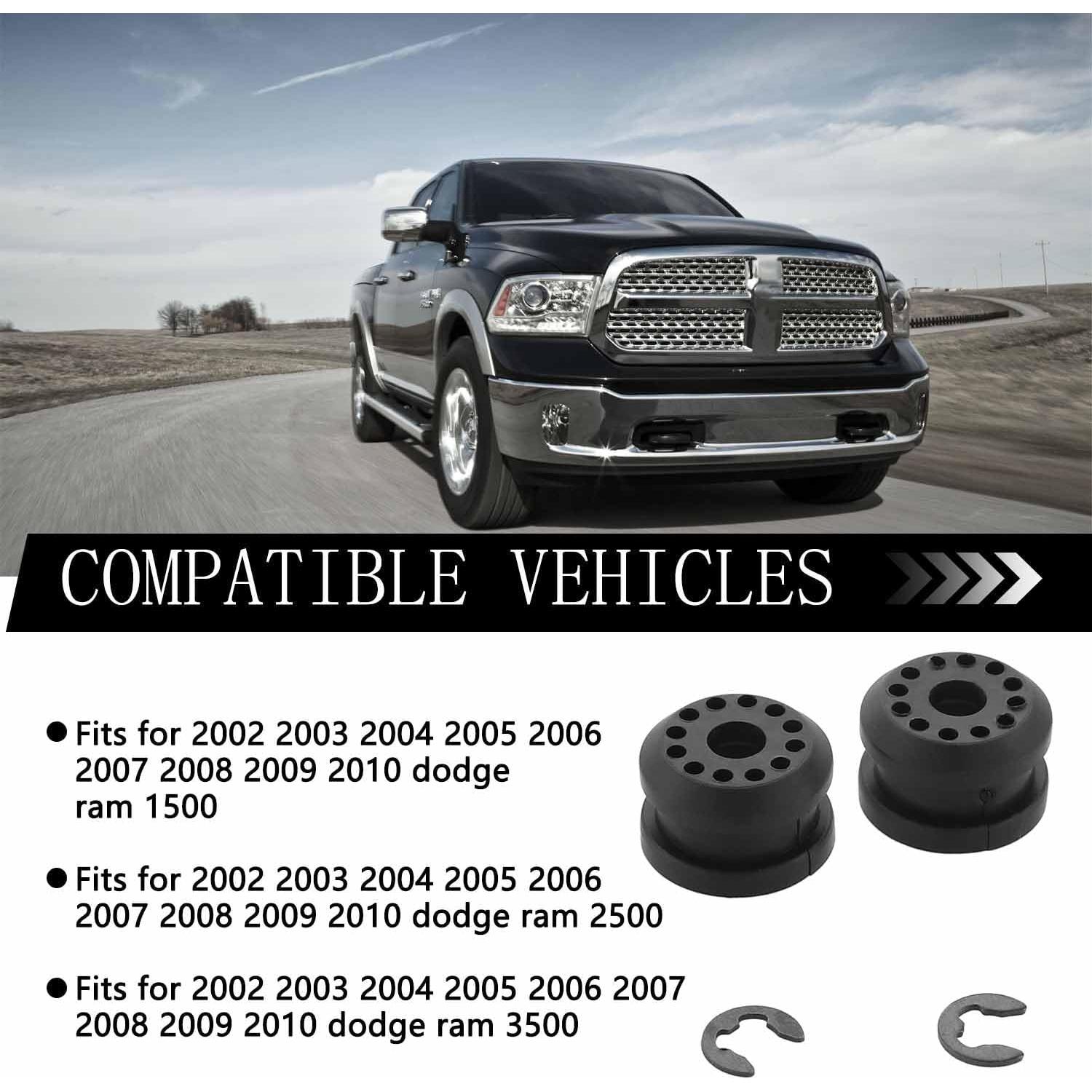 Bujes de Control de Palanca de Enlace IFYKIM para Dodge Ram 2002-2010