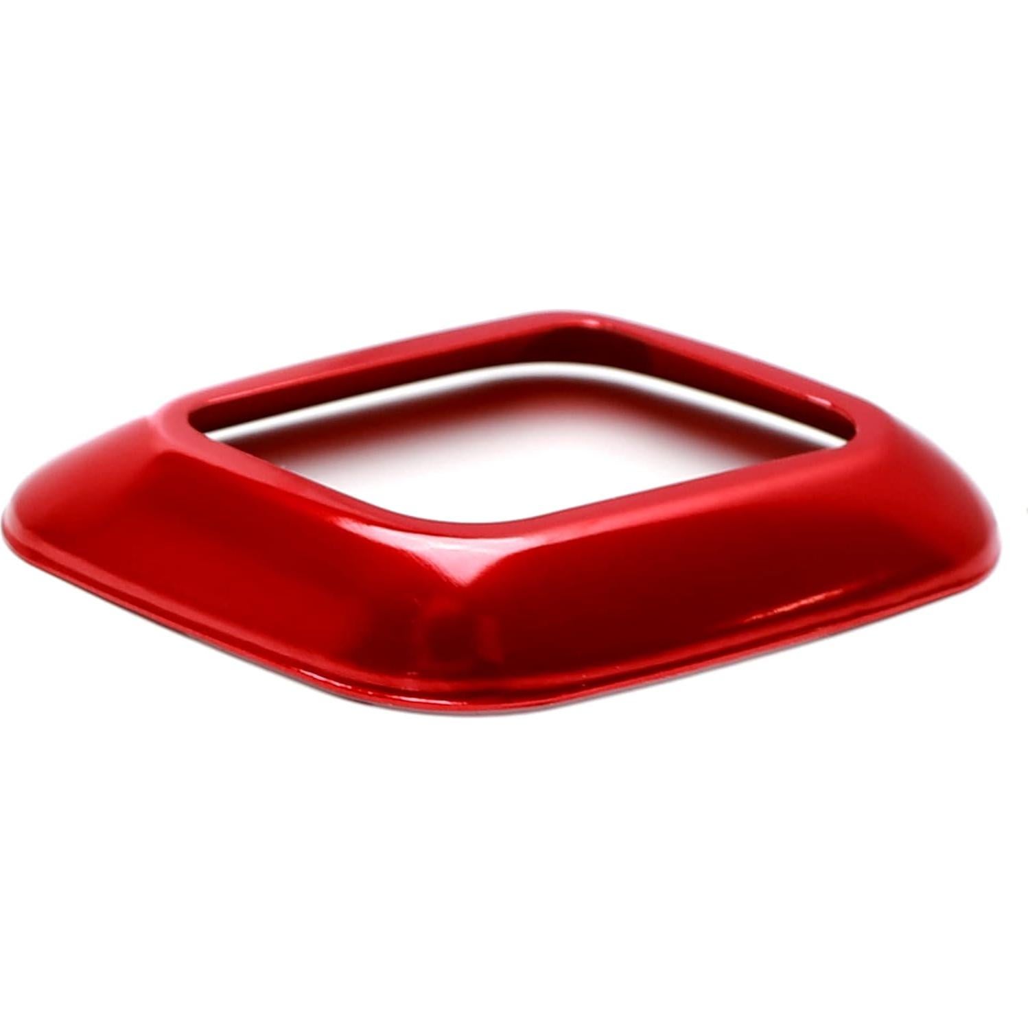 iJDMTOY Palanca de Cambio Decorativa Rojo Aluminio para Ford F-150/Raptor 2015-2020