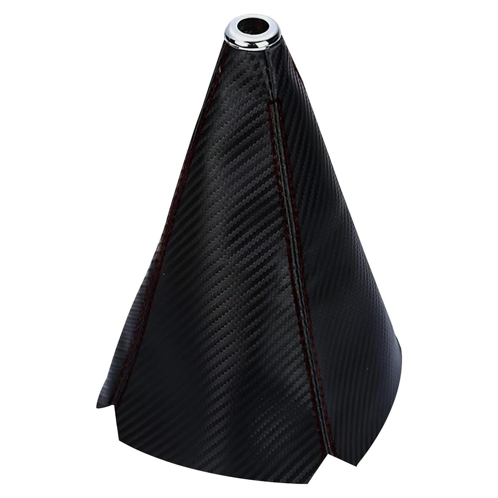 Cubierta de Cambio de Marchas Hbxdeco de Cuero PU Negra