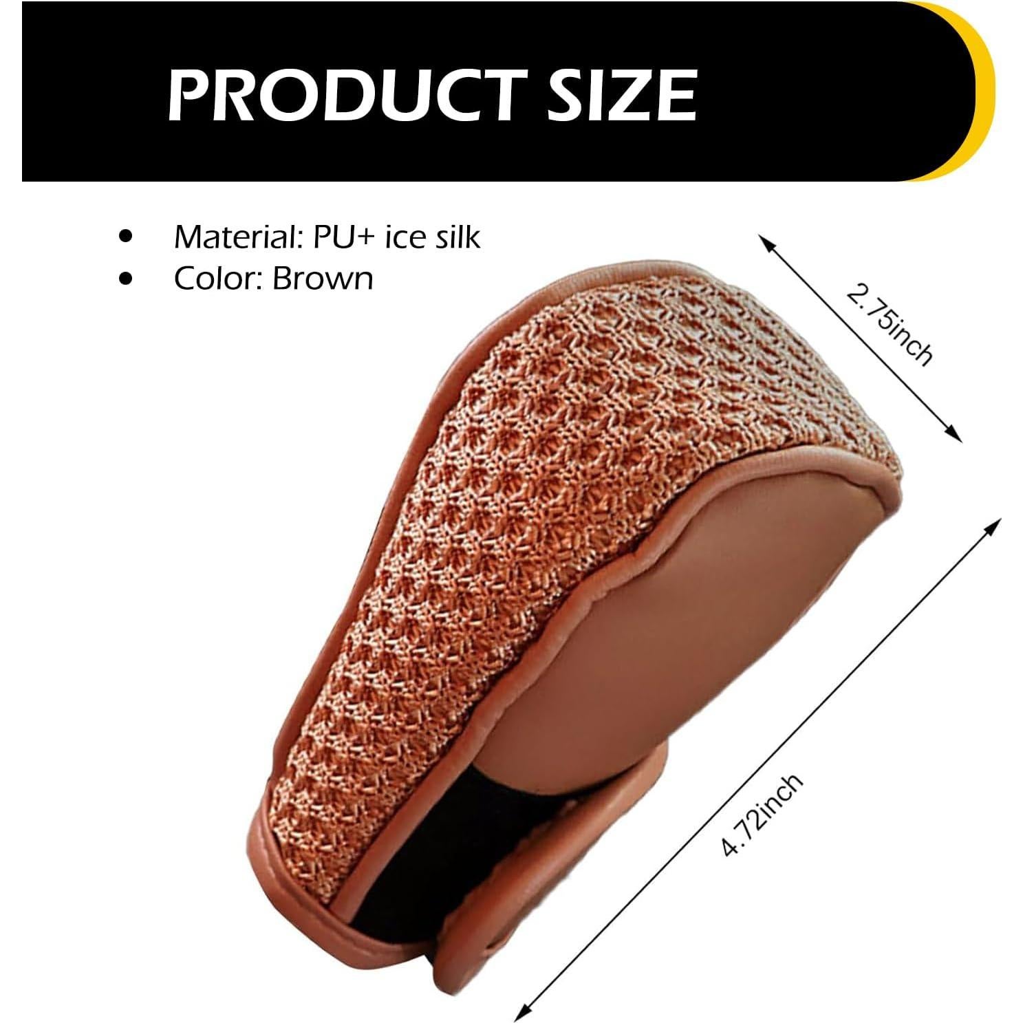 Cubierta de Palanca de Cambios Dogary Marrón Antideslizante