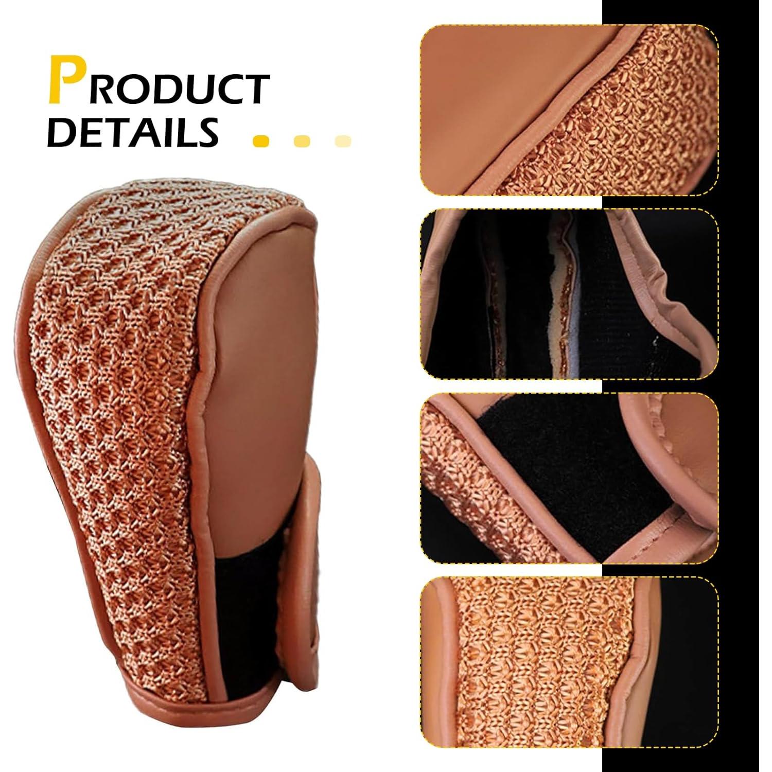 Cubierta de Palanca de Cambios Dogary Marrón Antideslizante