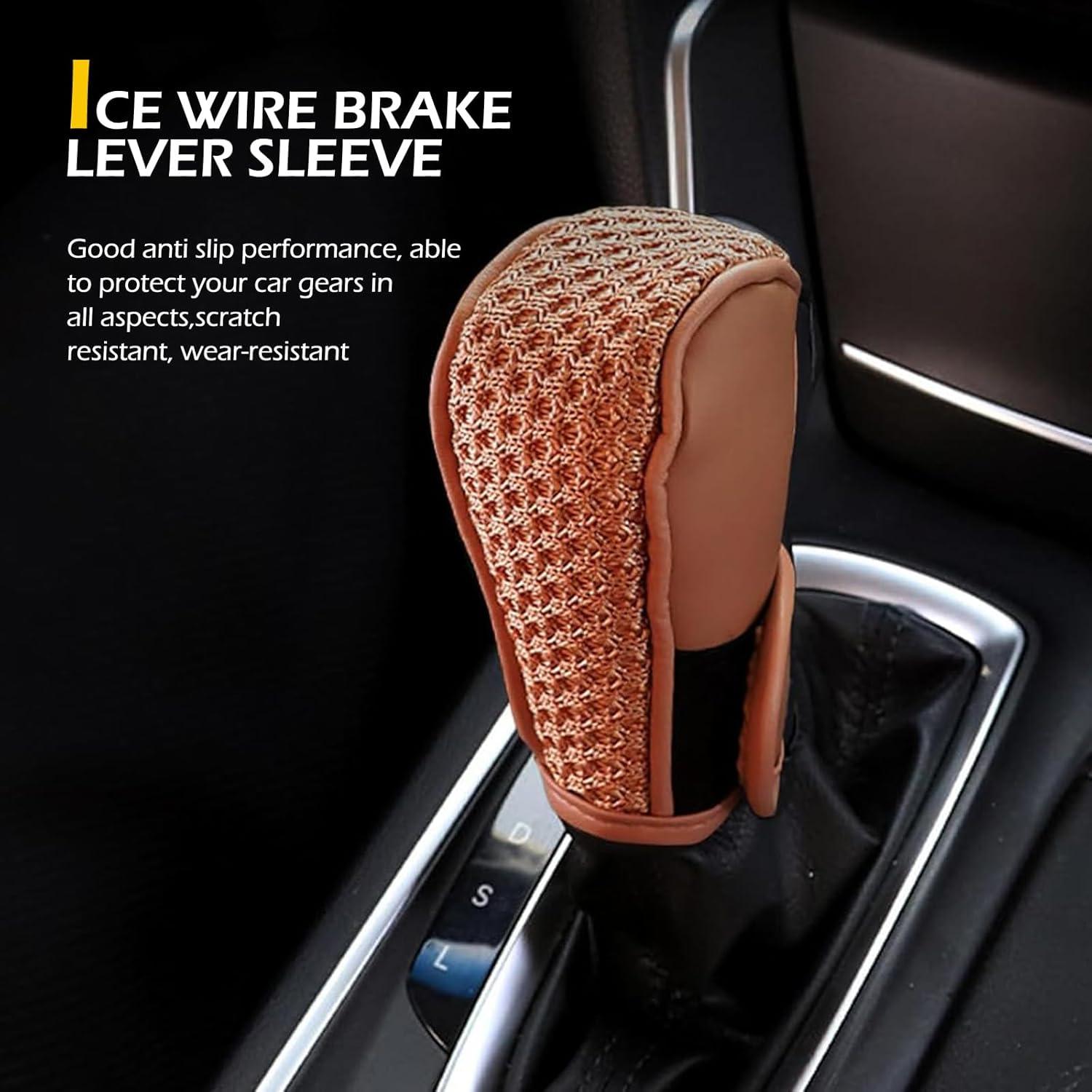 Cubierta de Palanca de Cambios Dogary Marrón Antideslizante