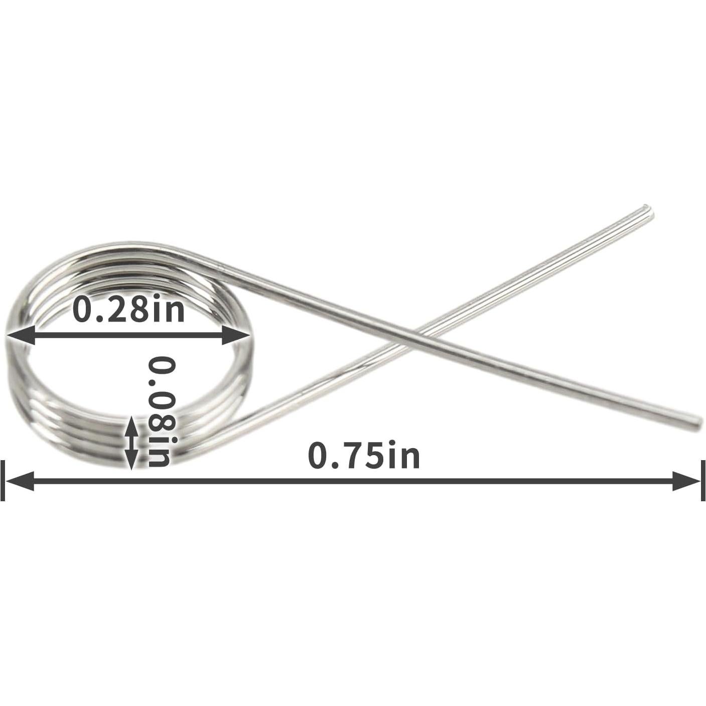 Resorte de Torsión Topkidame para Palanca BMW Mini 2 Pcs