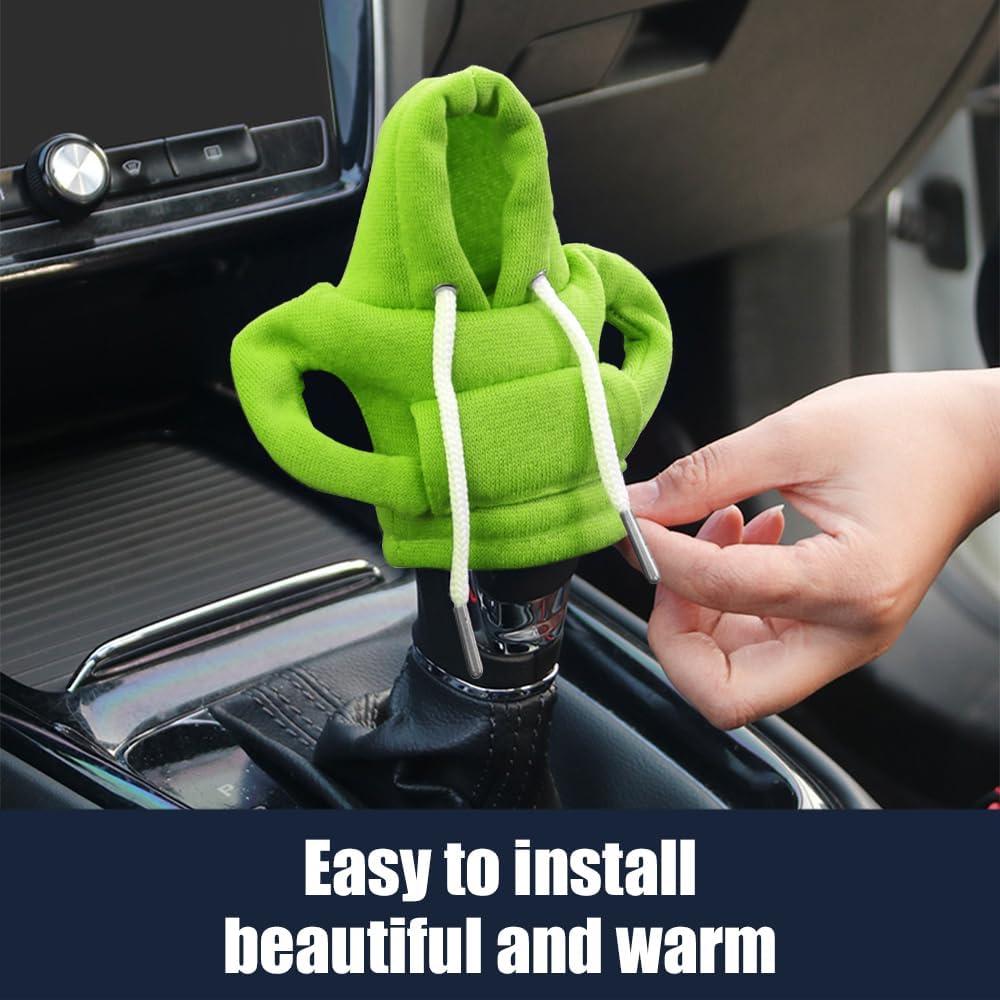 Cubierta de Perilla de Cambio Lecctso Verde - Sudadera de Moda