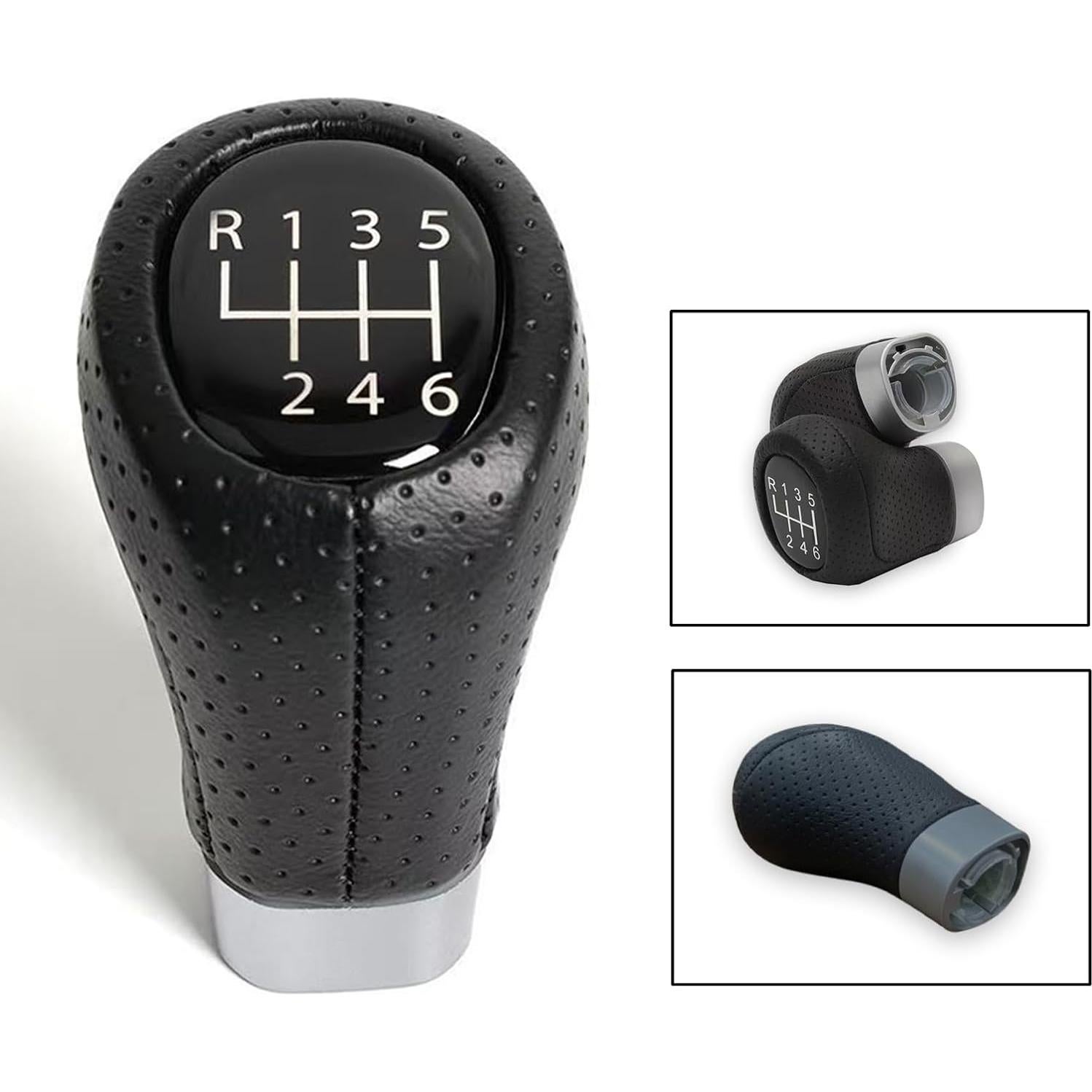 Pomo de Cambio VBT Cuero Perforado 5 Velocidades BMW