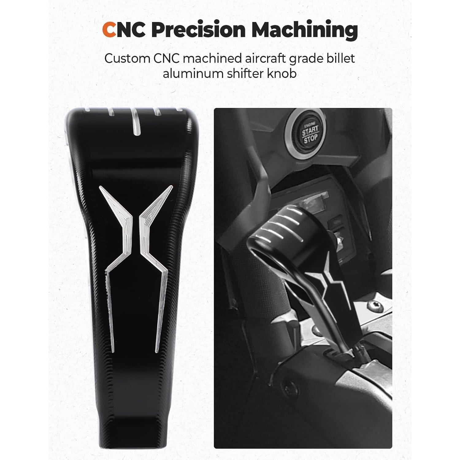 Perilla de Cambio KEMIMOTO X3 Aluminio Ergonómica Negra