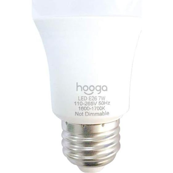 Bombilla LED Hooga Sleep Ámbar E26 A19 7W 1600K 1 unidad