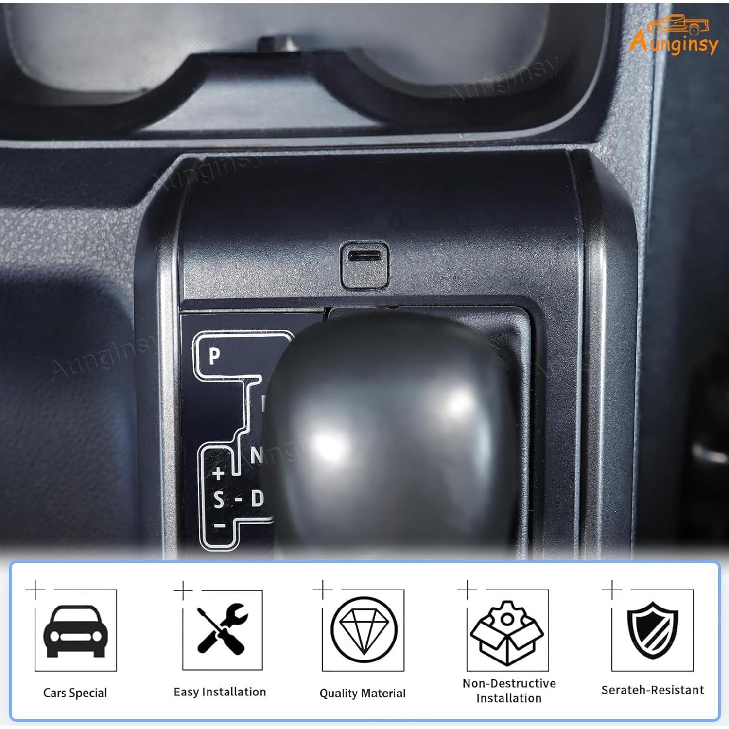 Cubierta de bloqueo de cambio Aunginsy para Toyota Tacoma 2016-2023