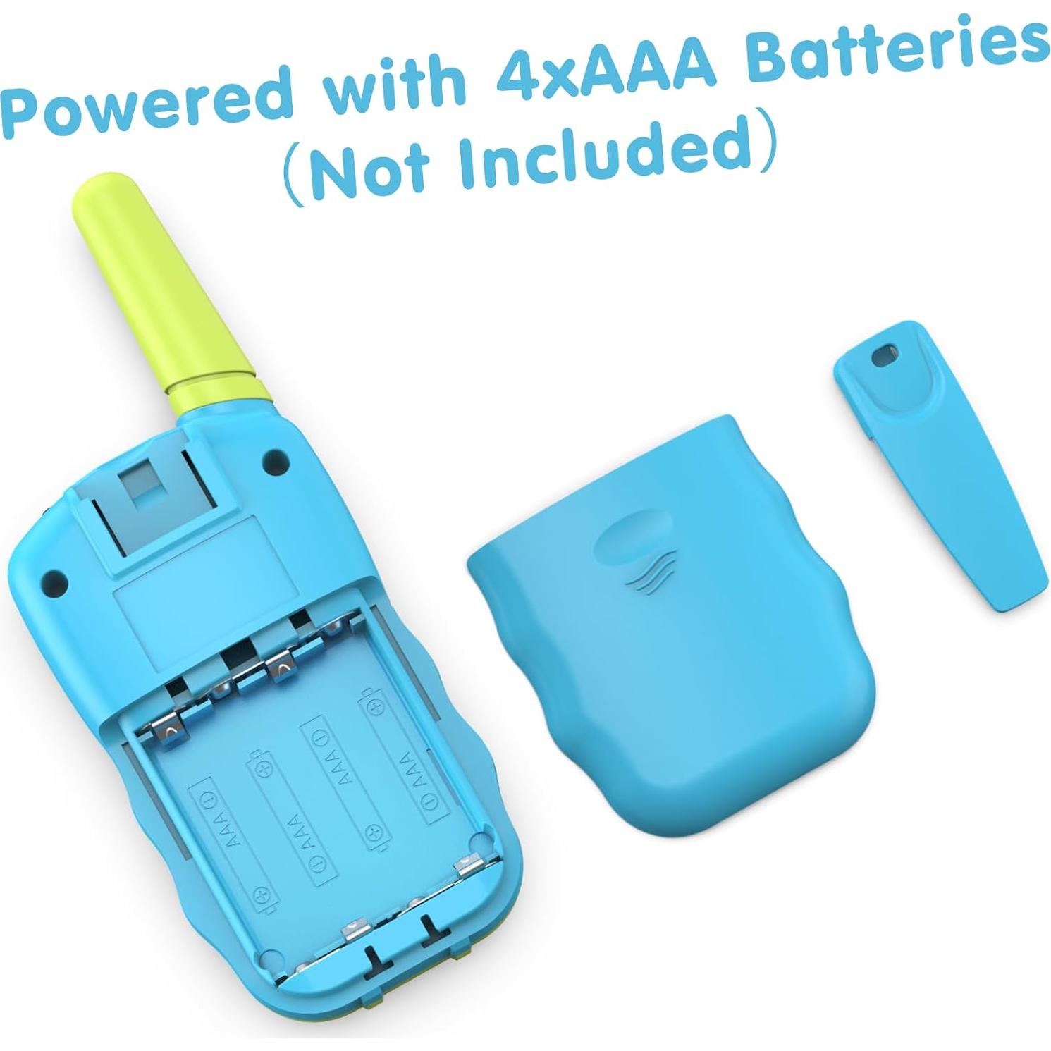 Walkie Talkies Selieve T-388 para Niños 3-12 Años 22 Canales