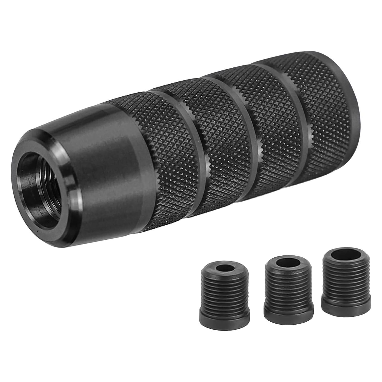 Perilla de Cambio de Auto Ongfuwu Aluminio Negro Universal