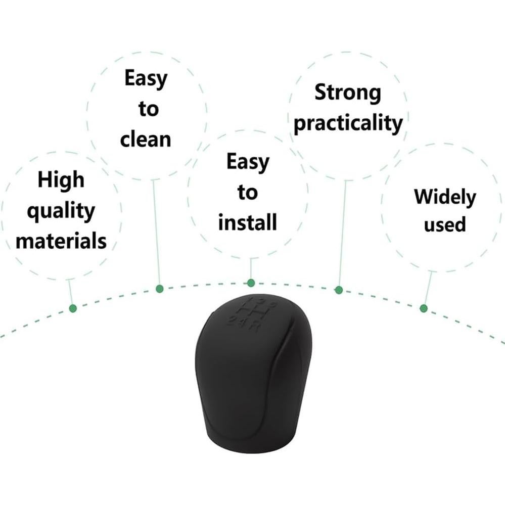 Cubierta de pomo de cambio KSSSB para Peugeot RCZ - Silicona Azul