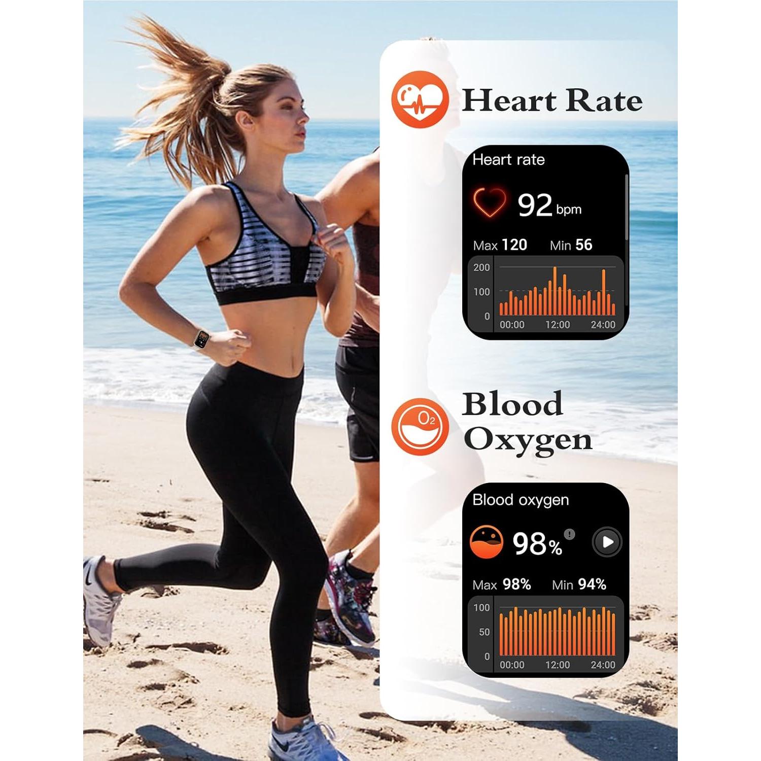 Reloj Inteligente RUIMEN H1 1.85'' Fitness Llamadas