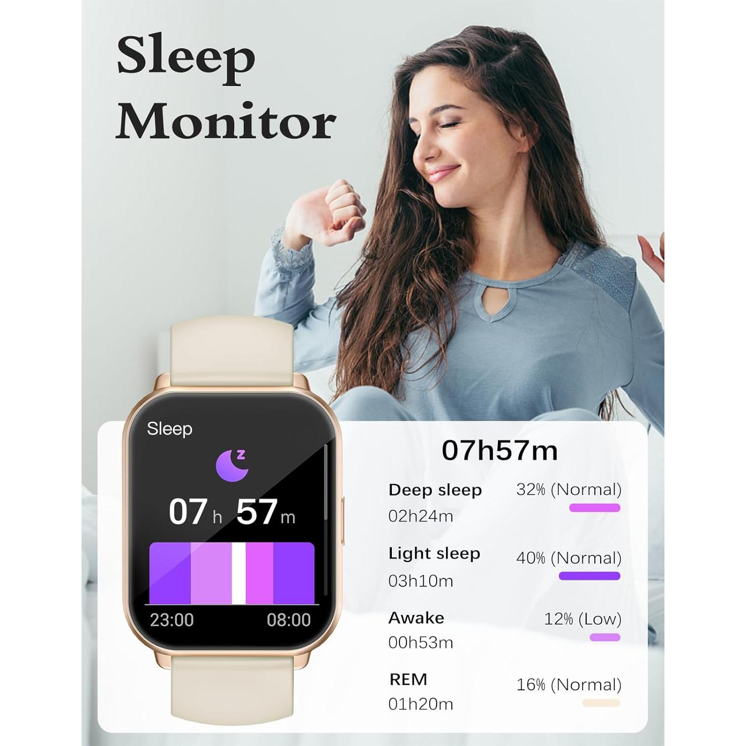 Reloj Inteligente RUIMEN H1 1.85'' Fitness Llamadas