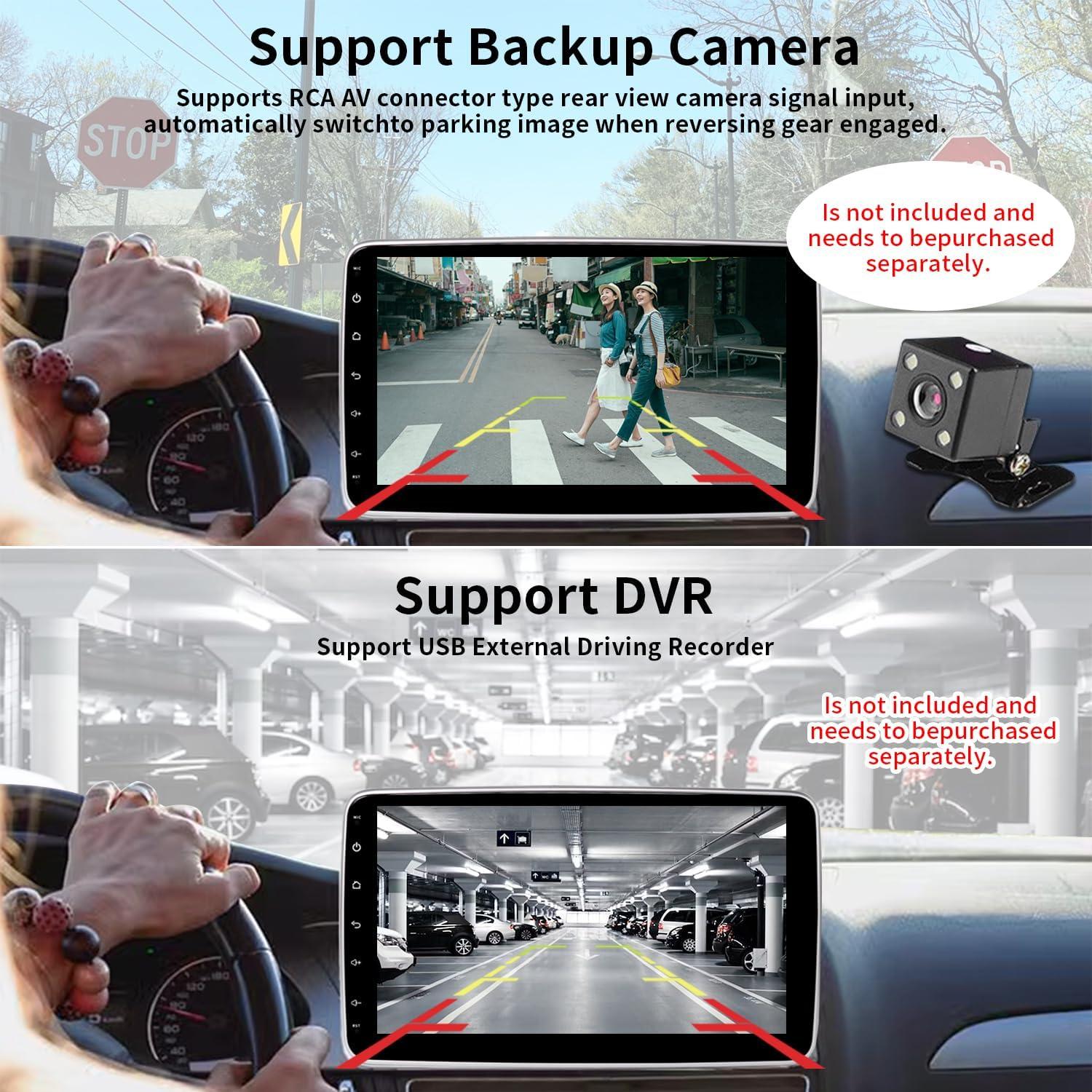 Estéreo de Coche PhiloSin Android 11 10.1" 1 DIN GPS Bluetooth