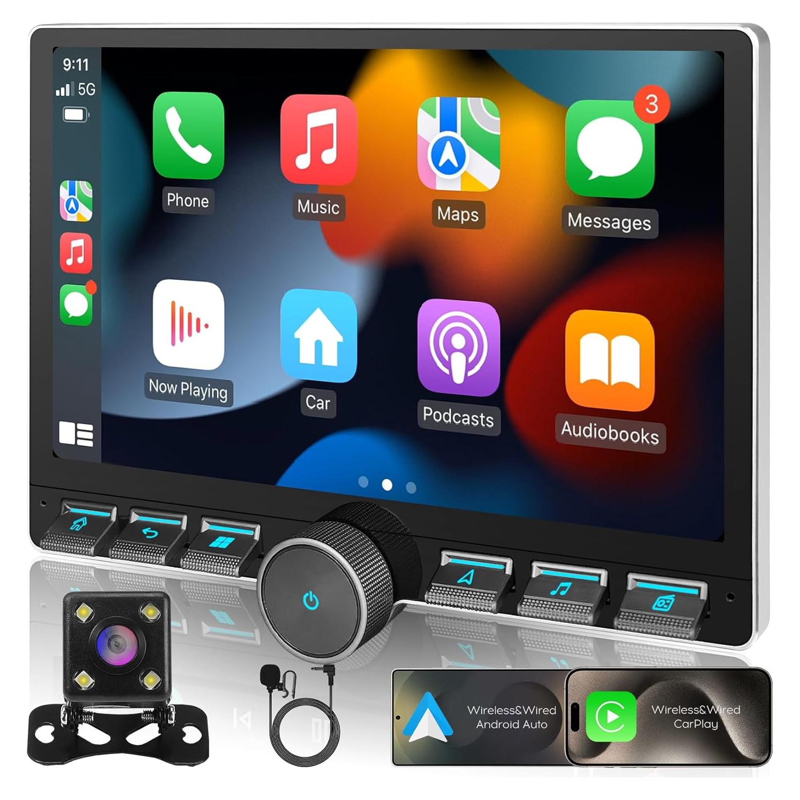 Estéreo de Coche 10" WENMENGDE Doble Din 2+32GB GPS Bluetooth