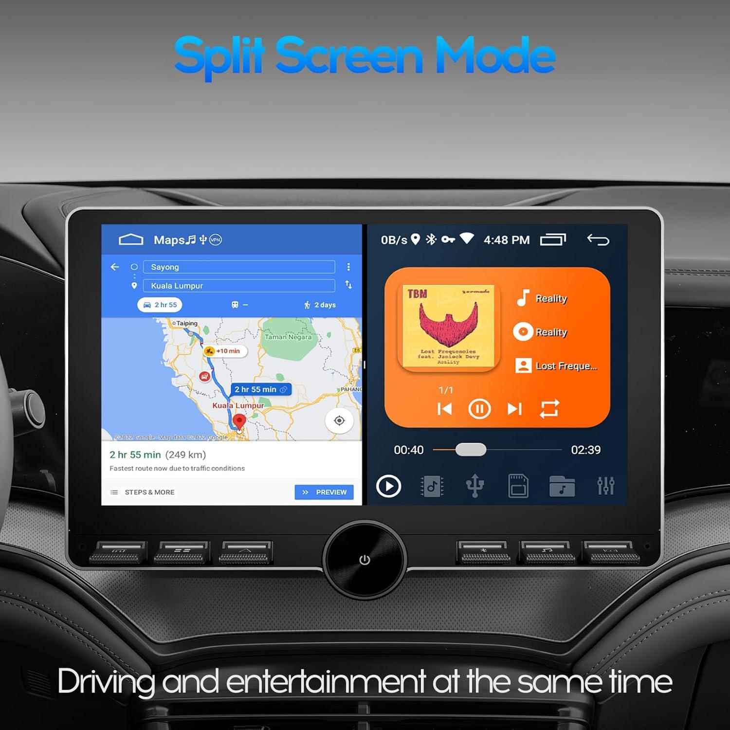 Estéreo de Coche 10" WENMENGDE Doble Din 2+32GB GPS Bluetooth