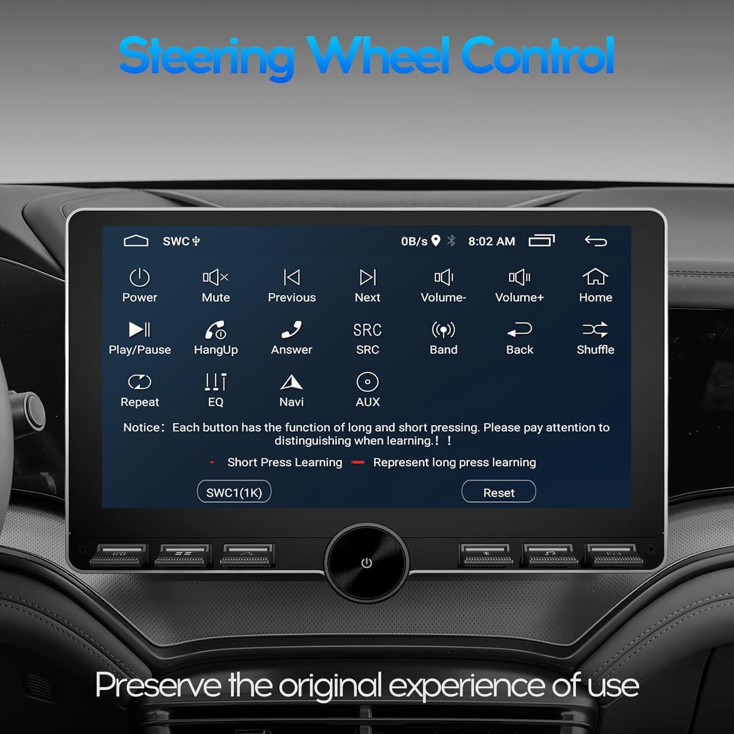 Estéreo de Coche 10" WENMENGDE Doble Din 2+32GB GPS Bluetooth