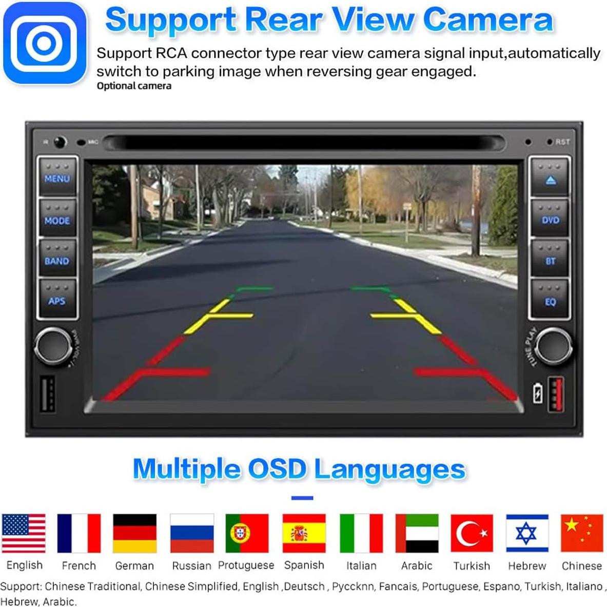 Reproductor Multimedia 2 Din PolarLander K-CS02 Bluetooth 6.5"