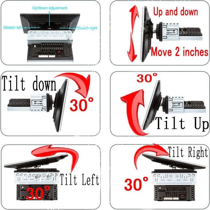 Estéreo de coche Android 13 GOJOHO 10.1" HD 2GB RAM 32GB ROM