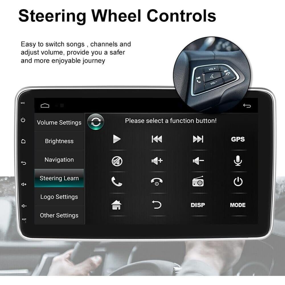 Estéreo de coche Android 13 GOJOHO 10.1" HD 2GB RAM 32GB ROM