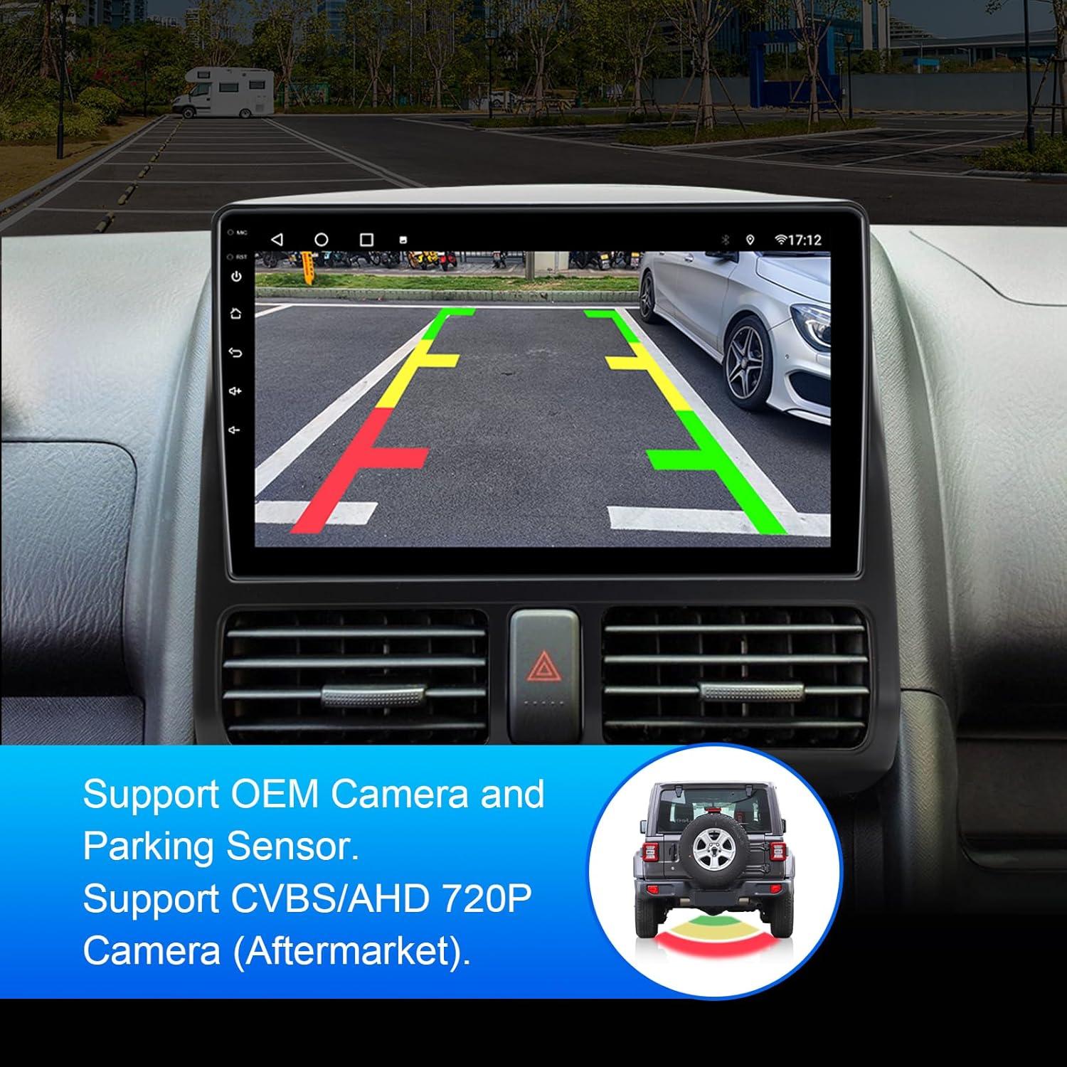 Estéreo de Coche FeirTon Android 12 Doble Din 9" para Honda CR-V 2002-2006