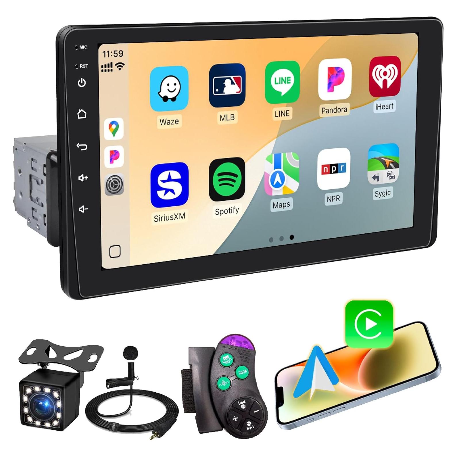 Estéreo de Coche Oeretzrac 9113W 9" HD IPS Bluetooth 5.2