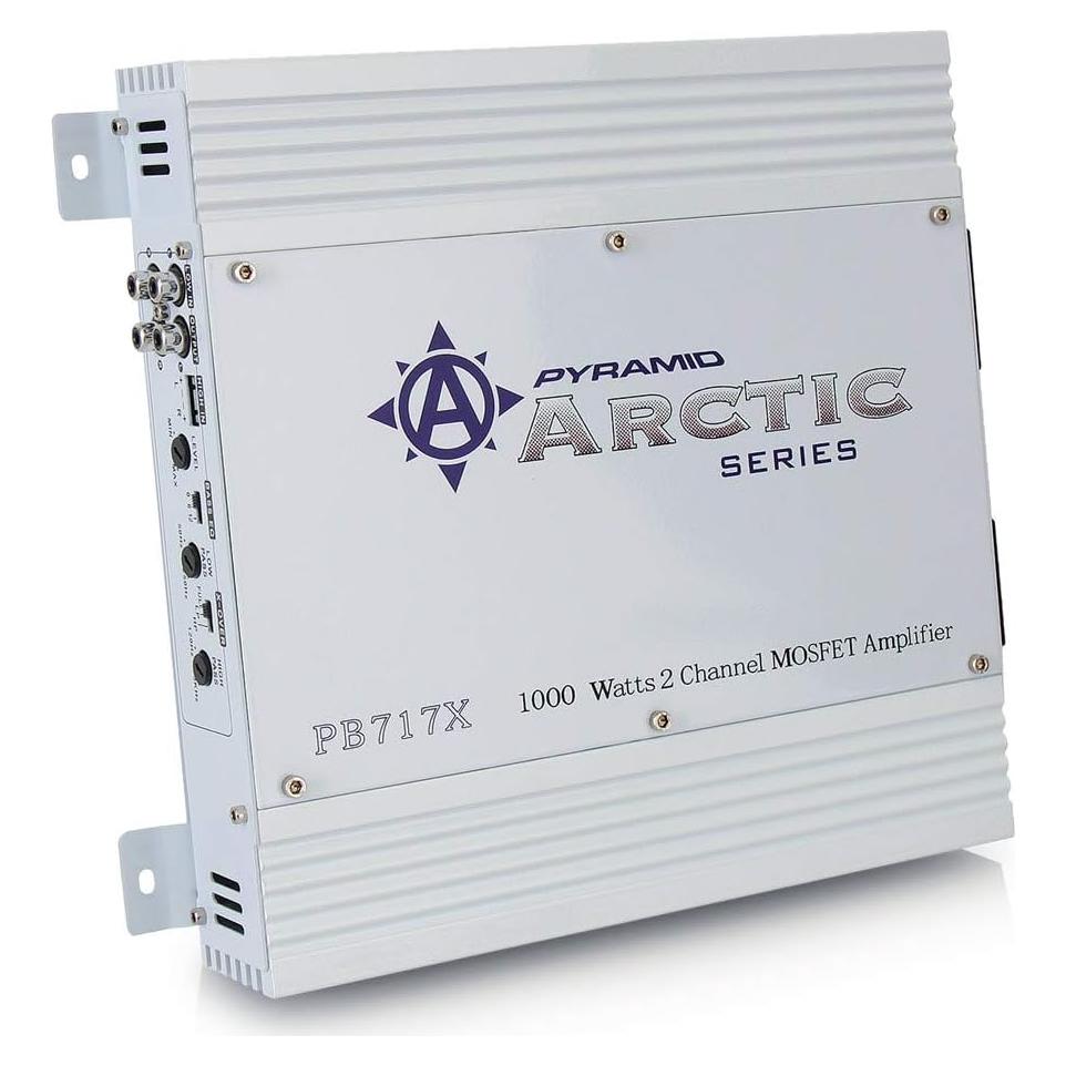 Amplificador Estéreo para Auto Pyramid PB717X 1000W 2 Canales