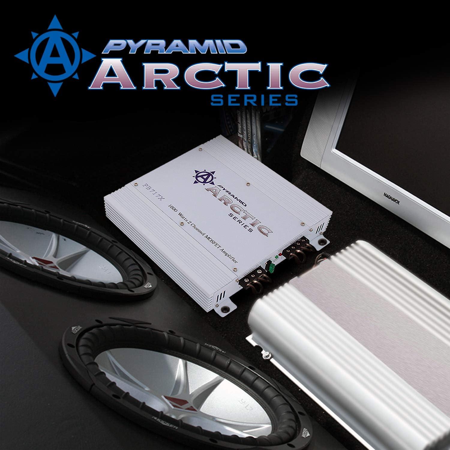 Amplificador Estéreo para Auto Pyramid PB717X 1000W 2 Canales
